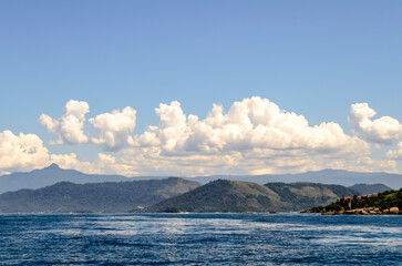 vVew of the sea from the mountain at Angra dos Reis town, State of Rio de Janeiro, Brazil. Taken with Nikon D5100 18-55mm lens, at 52mm, 1/400 f 10.0 ISO 100. Date: Mar 16, 2014