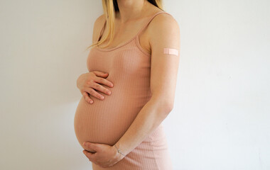 Vaccinated pregnant women in third trimester