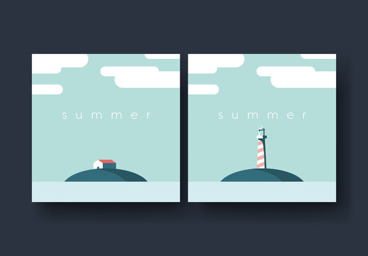 Summer Island Travel Card