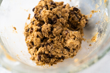 Soft Oatmeal Raisin Walnut Cookies