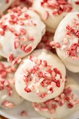 Peppermint White Chocolate Cookies