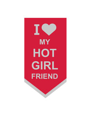 I love my girlfriend 