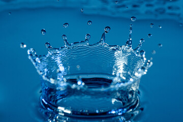 Fototapeta Water Crown obraz
