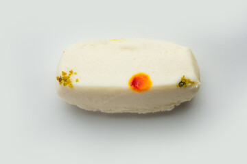 Malai Chop or Cream sandwich made using filling Rasgulla or Gulab jamun sweet is a Bengali sweet