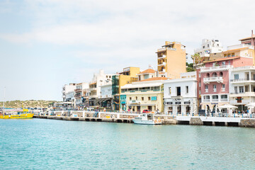 Fototapeta na wymiar Agios Nikolaos. Crete, Greece