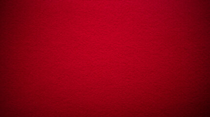Photo of the texture of red felt fabric. The background is red in soft fabric.