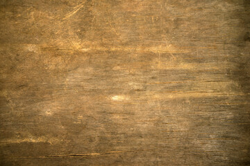 Photo of the texture of an old wooden board. Wooden background in retro style. Wood background for text.