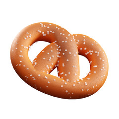 3D illustration Pretzel Oktoberfest
