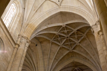 Interior of the Cathedral of Santo Domingo de la Calzada, Spain
