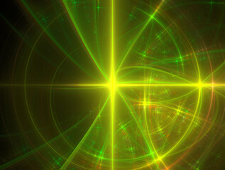 Imaginatory fractal abstract background Image