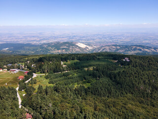 Aerial view of Koprivkite area at Rhodopes Mountain, Bulgaria