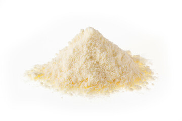 Heap of milk powder with nutrients - Healthy food