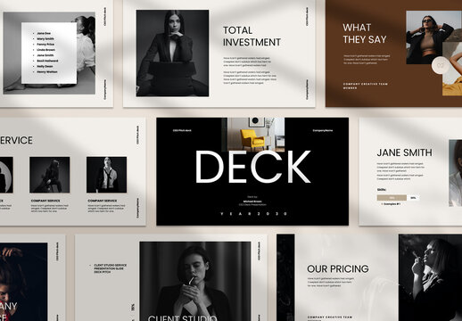 Pitch Deck Layout