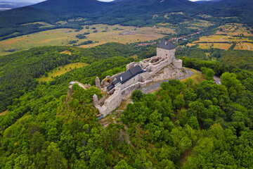 Hungary - Regeci Var - Castle of Regec (Regéc) in the Zemplen mountains