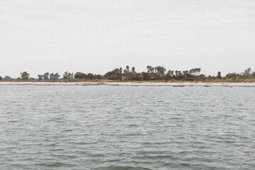 Naklejka premium Laguna Mar Chiquita