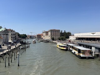 Obraz premium Venice Grand Canal on a Summer Day in June