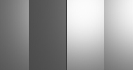 Render with simple gray and light background