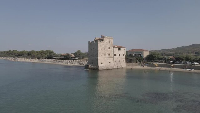 Torre Mozza D-Log #3 con il Drone - Piombino - Toscana - Italia