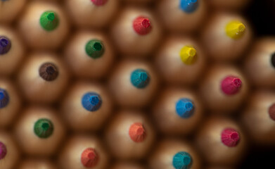 Back to school. School. Education. Pencils. Colored pencils. Office