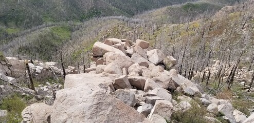 Fototapeta na wymiar Rock cliff