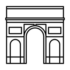凱旋門のアイコン