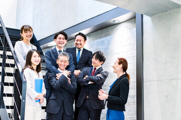 Worker in a company with a friendly atmosphere