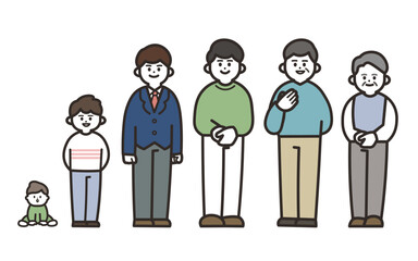 男性各世代セット