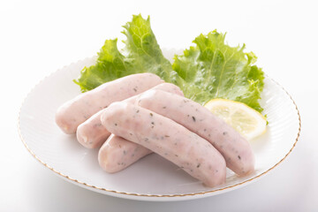 ウィンナーソーセージ　(レモン＆パセリ)　調理前