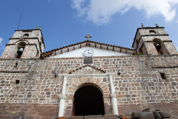 Fototapeta premium cultura inca, iglesia antigua en Perú. Ayacucho.