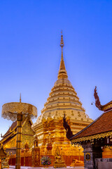 Fototapeta na wymiar Wat Phra That Doi Suthep, Chiang Mai, Thailand