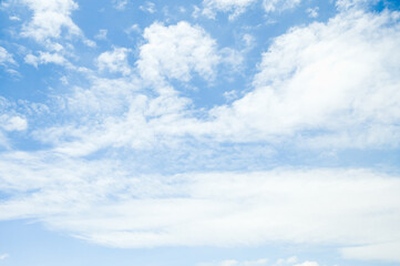 blue sky background, natural landscape