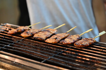 Kuching, Malaysia - August 1, 2022: The Annual Kuching Festival Street Fair