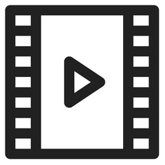 Obraz premium Media Video icon