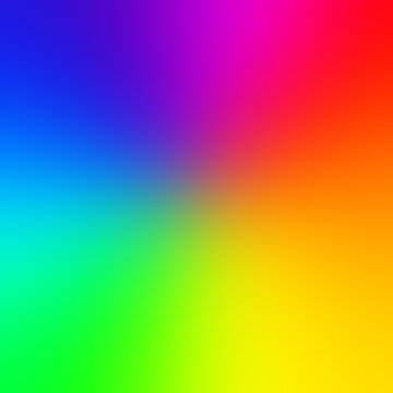 ビビッドな虹色の正方形グラデーション背景