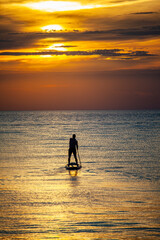 paddle boarding 
