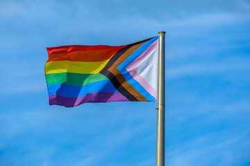 Progress Pride Flag is the new LGBTQ rainbow flag