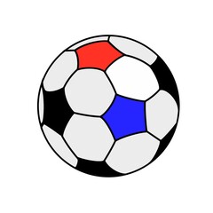 Fußball Flagge Niederlande ~ Spiel Tunier ~ Meisterschaft WM EM – Vorlage Design Template - Zeichen Symbol Clipart 