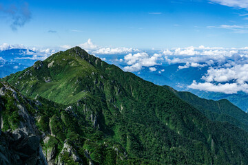 長野県中央アルプス木曽駒ヶ岳