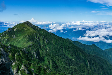 長野県中央アルプス木曽駒ヶ岳
