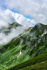 長野県中央アルプス木曽駒ヶ岳