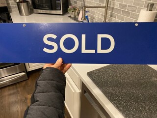 house sold! seller's market