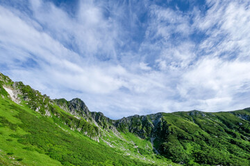 長野県中央アルプス木曽駒ヶ岳