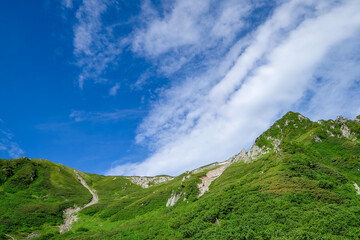 長野県中央アルプス木曽駒ヶ岳