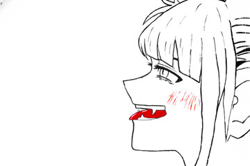 Wall Background, Wall Painting, Wall Anime Paint, Backdrop