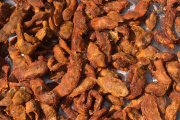 Ripe Tamarind, sour tamarind