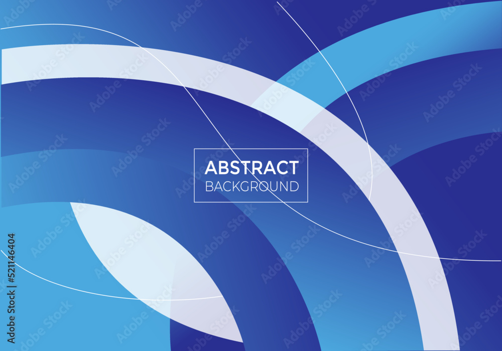 Poster modern abstract blue soft gradient background design