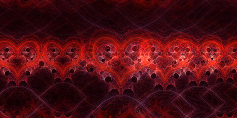 Fraktal grafisches Element Hintergrundmotiv für Druck und Layout