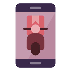 Online service , Online Delivery Service flat icon.