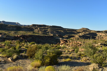 view of the mountains