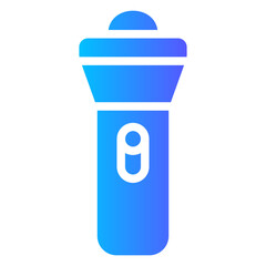 flashlight gradient icon